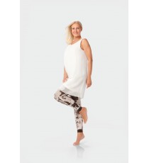 Legging de compressão Juzo Soft Batik - Fundo Branco