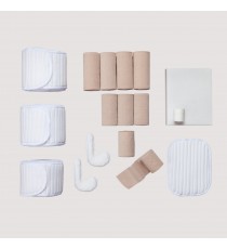Kit Profissional Juzo SoftCompress BandageAid Perna - Grande Kit Profissional Juzo SoftCompress BandageAid Perna - Grande