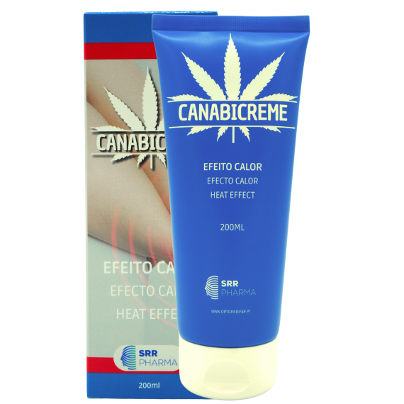 Creme de Cannabis Canabicreme – Efeito Calor – 200ml