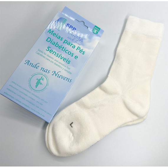 Meias para Pés Diabéticos e Sensíveis SRR Pharma