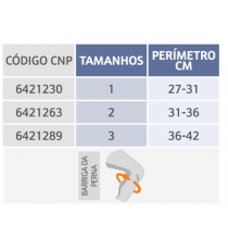 Perneira  Elástica Orliman Sports