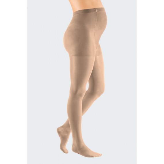 Collant Elegance Gravidez (malha Semi-transparente)